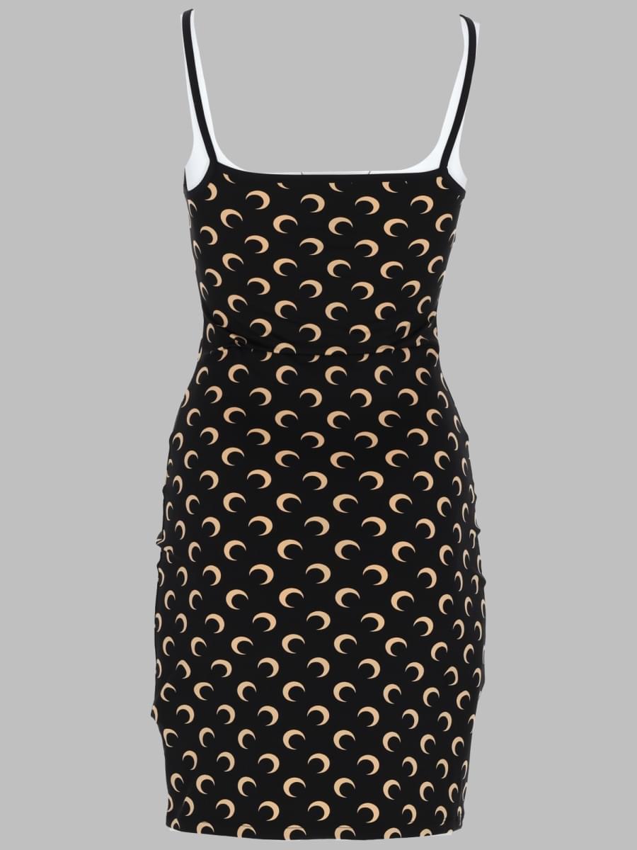 Marine Serre Women Mini Abito "Moon"