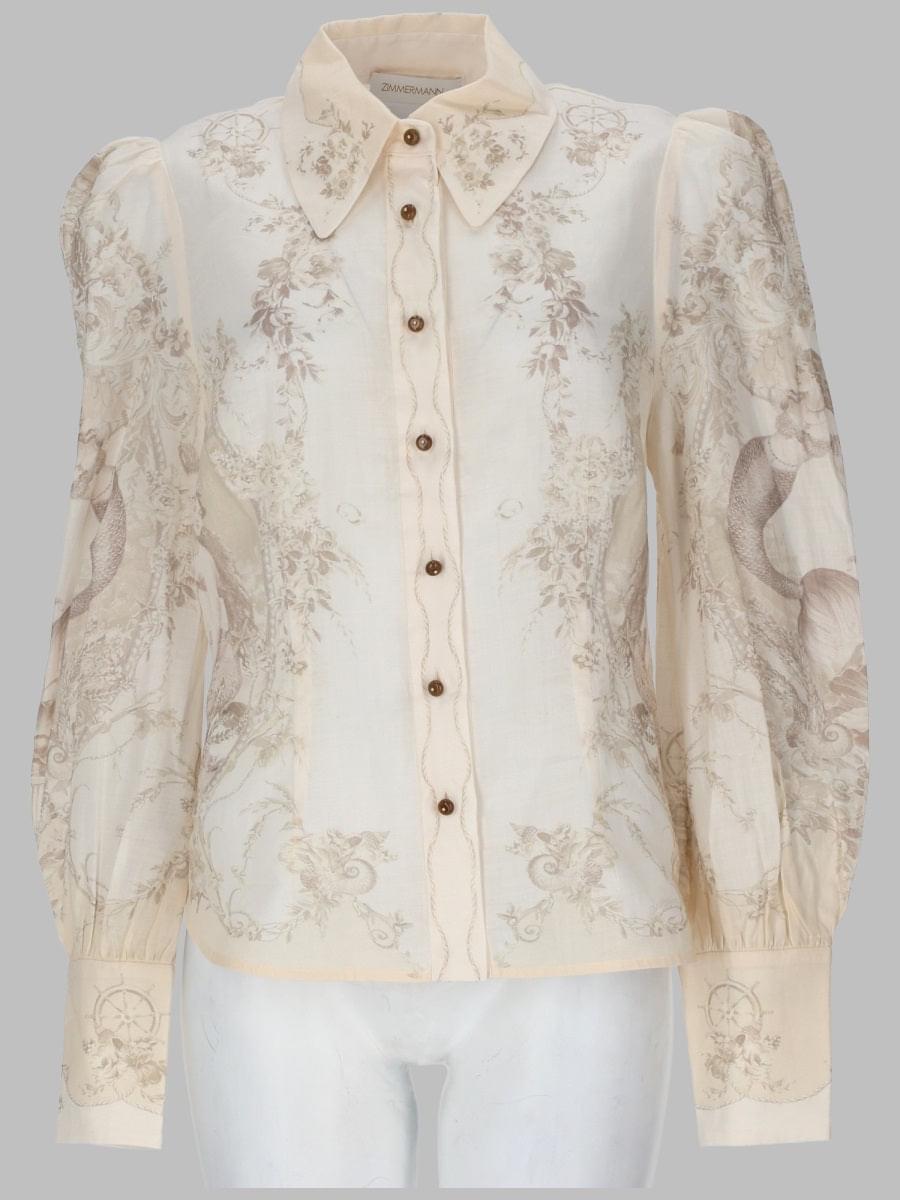 Zimmermann Women Camicia Con Stampa