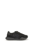 Dolce & Gabbana Women Leather And Lace Sneakers