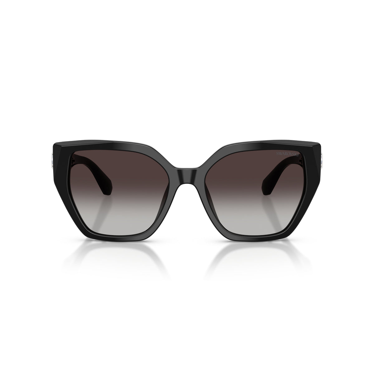 0Sk6044U Oversized Square Frame Sunglasses with Crystal Embellishment