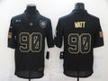 Men's Pittsburgh Steelers T.J. Watt Black Player Game jersey