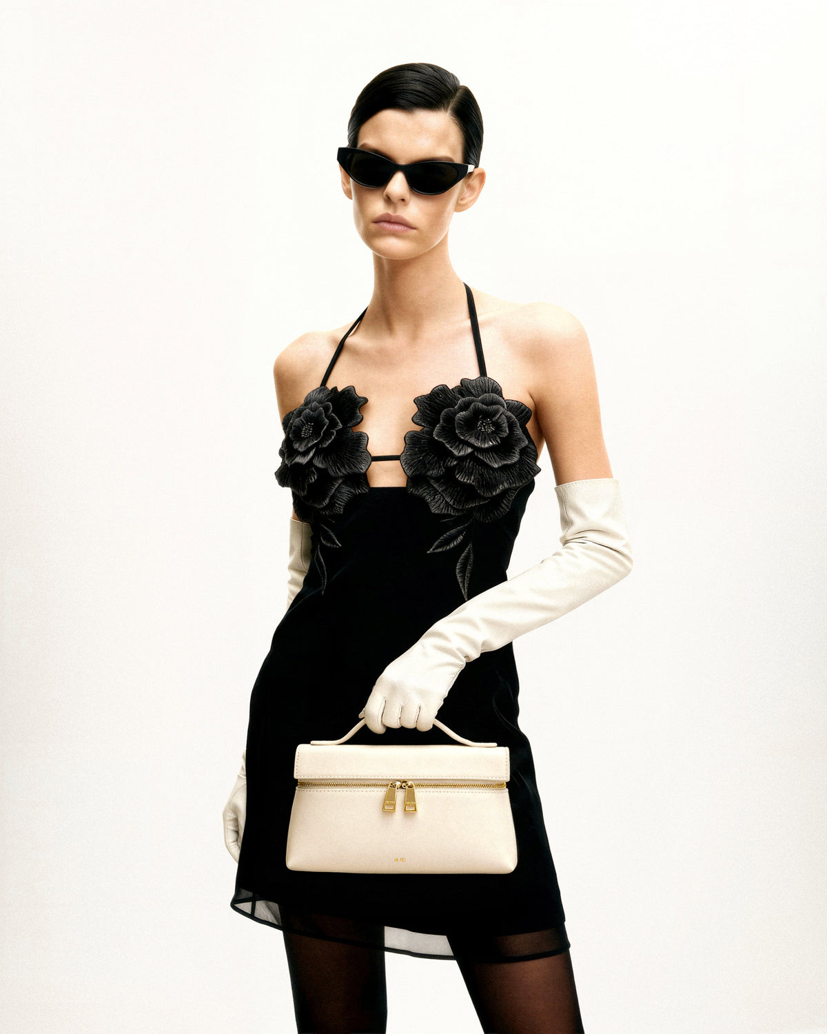 Thea Top Handle Bag - White