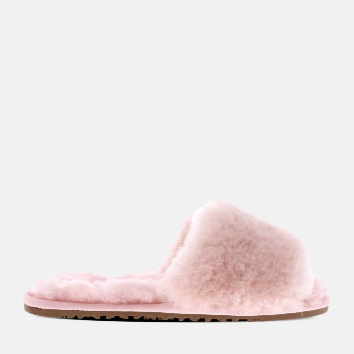 Women's Naomi Sheepskin Slide Sandal In Rose