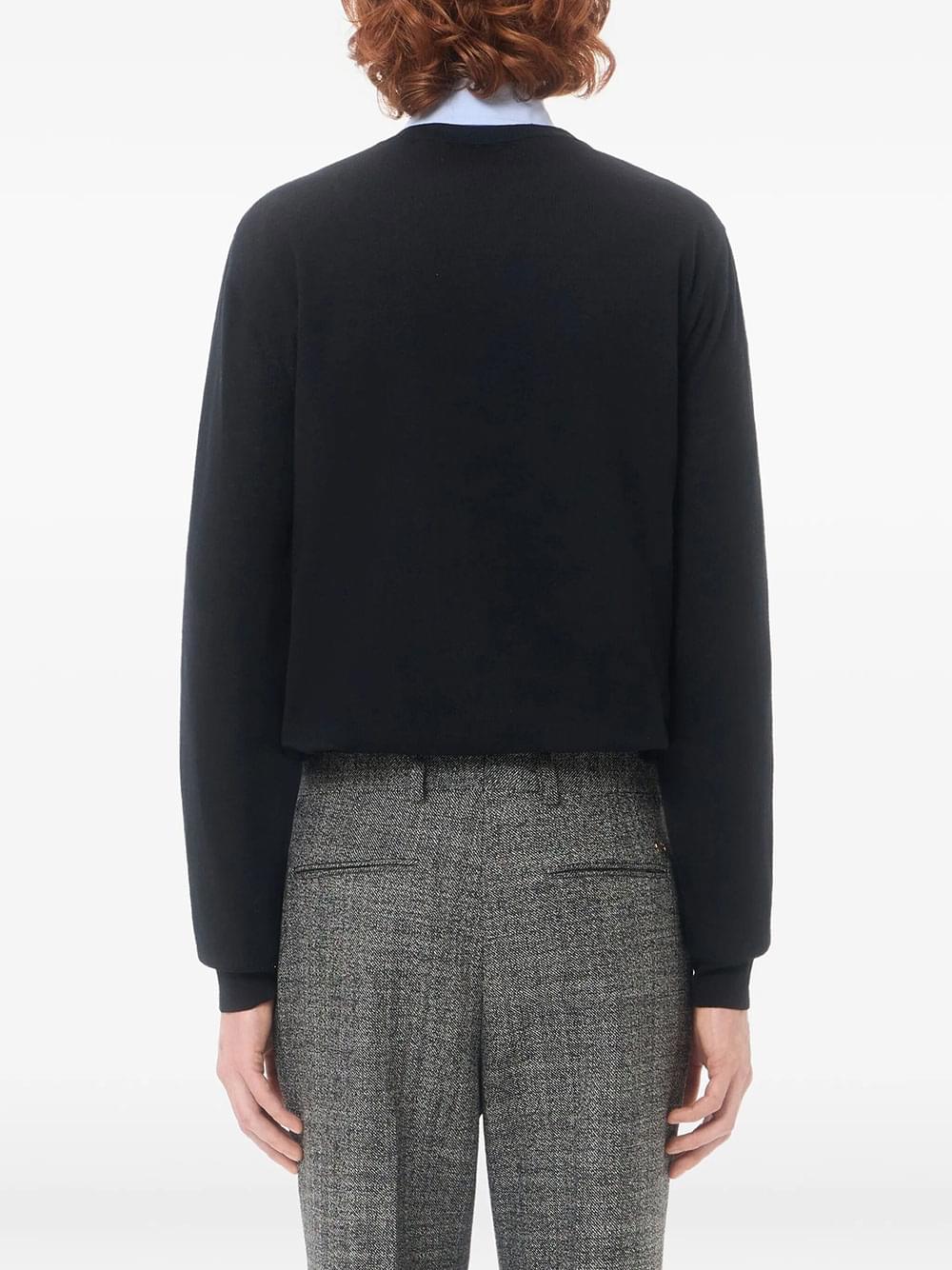 Valentino Garavani Men Valentino Wool Jumper With Vlogo Embroidery