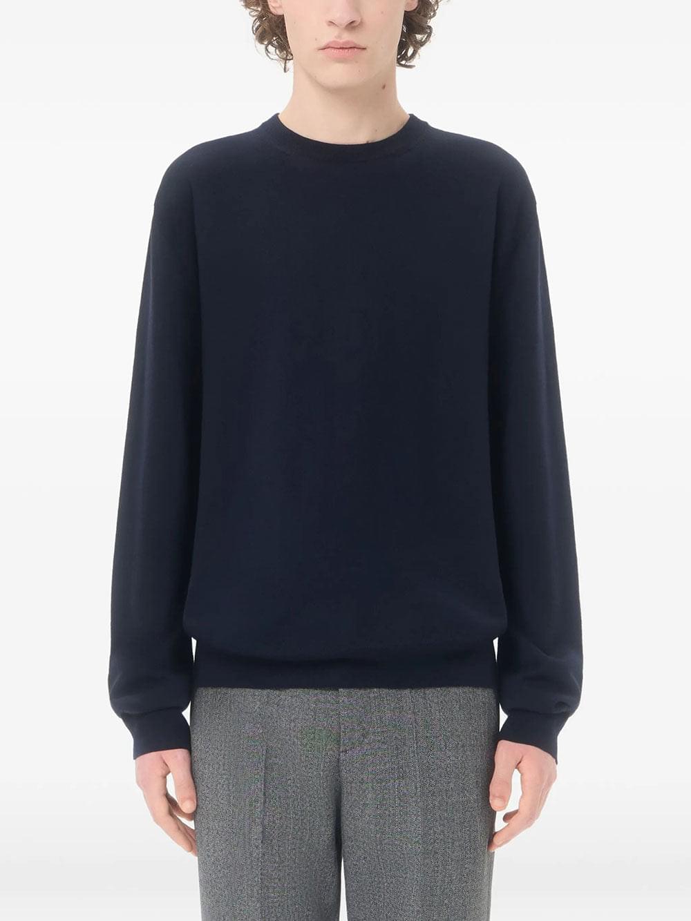 Valentino Garavani Men Valentino Wool Jumper With Vlogo Embroidery