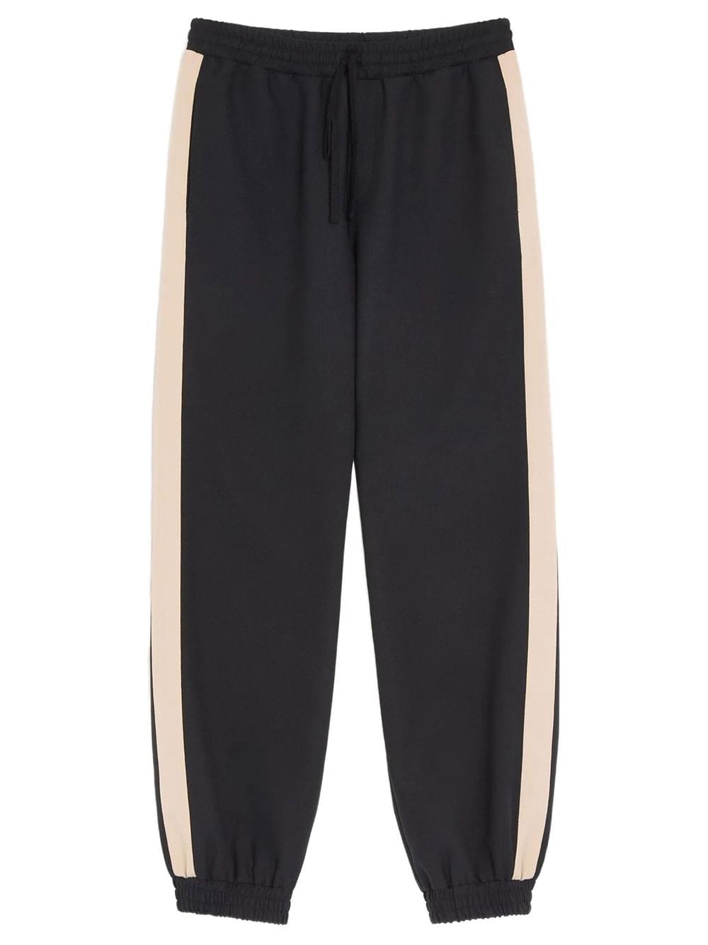Valentino Garavani Men Valentino Nylon Trousers With Vgold