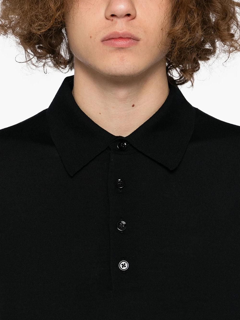 Tom Ford Men Wool Knitted Polo