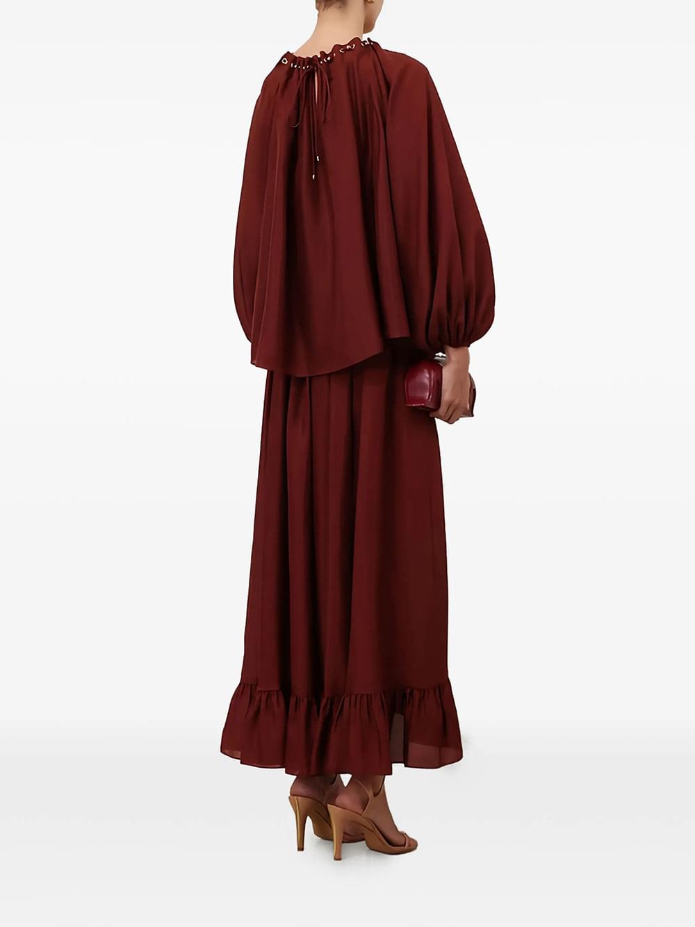 Zimmermann Women Aster Gathered Bead Blouse