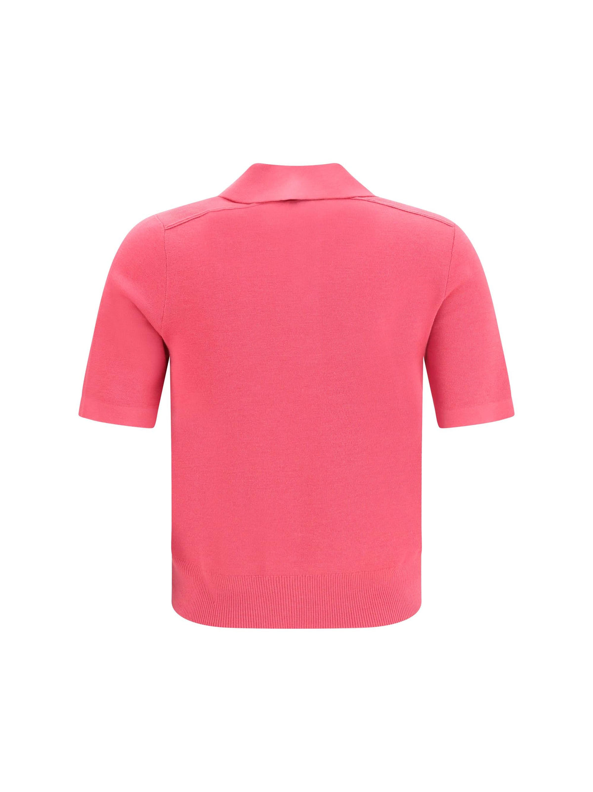 Burberry Women Wool Polo With Check Details