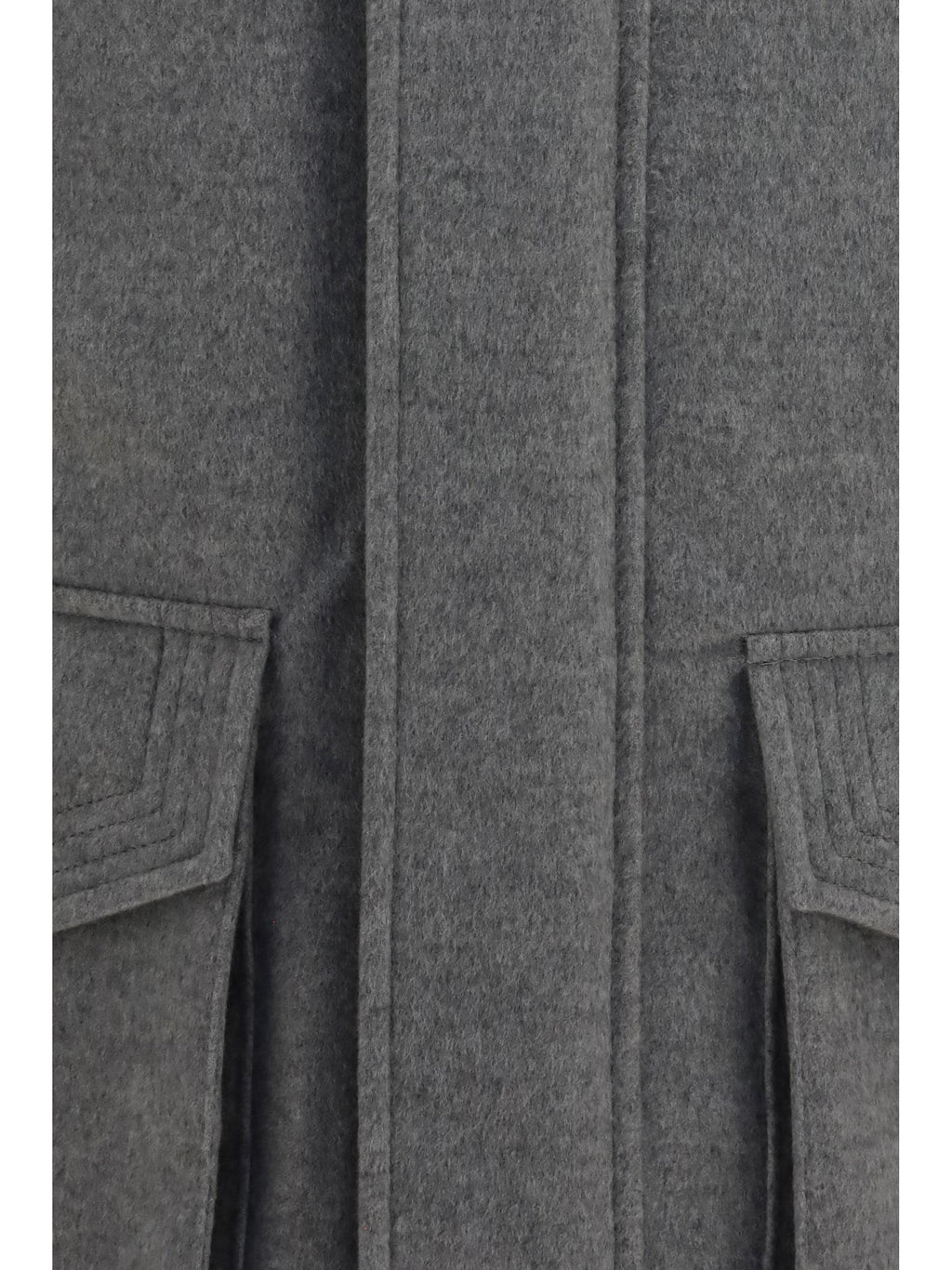 Brunello Cucinelli Men Cashmere Jacket With Zip And Buttons