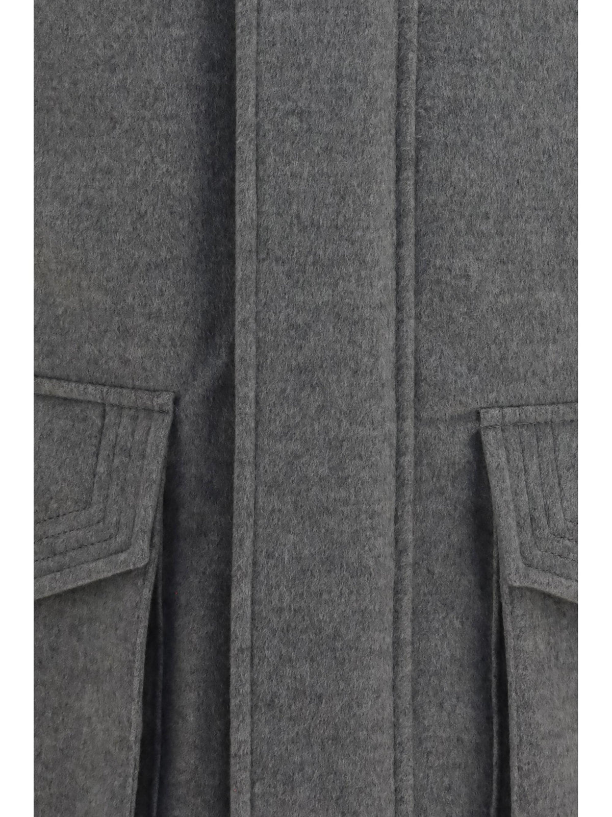 Brunello Cucinelli Men Cashmere Jacket With Zip And Buttons