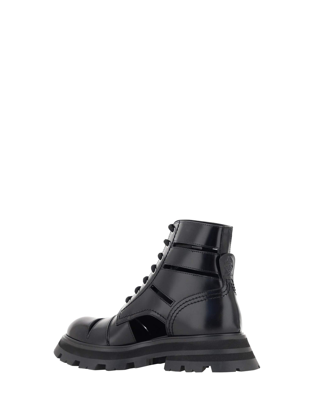 Alexander Mcqueen Women Wander Combat Boots