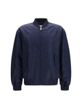 Valentino Men Nylon Jacket With Ruffles