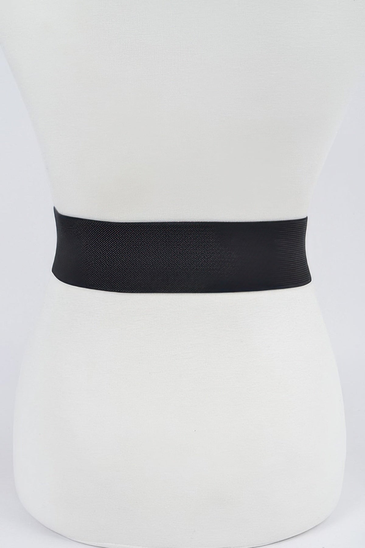 Two Square Buckle Elastic Belt