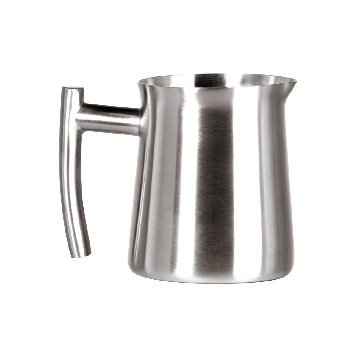 Frieling Milk Frothing Pitcher and Creamer, Brushed Stainless Steel Finish, 10-Ounce