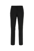 Versace Men Black Wool Blend Pant