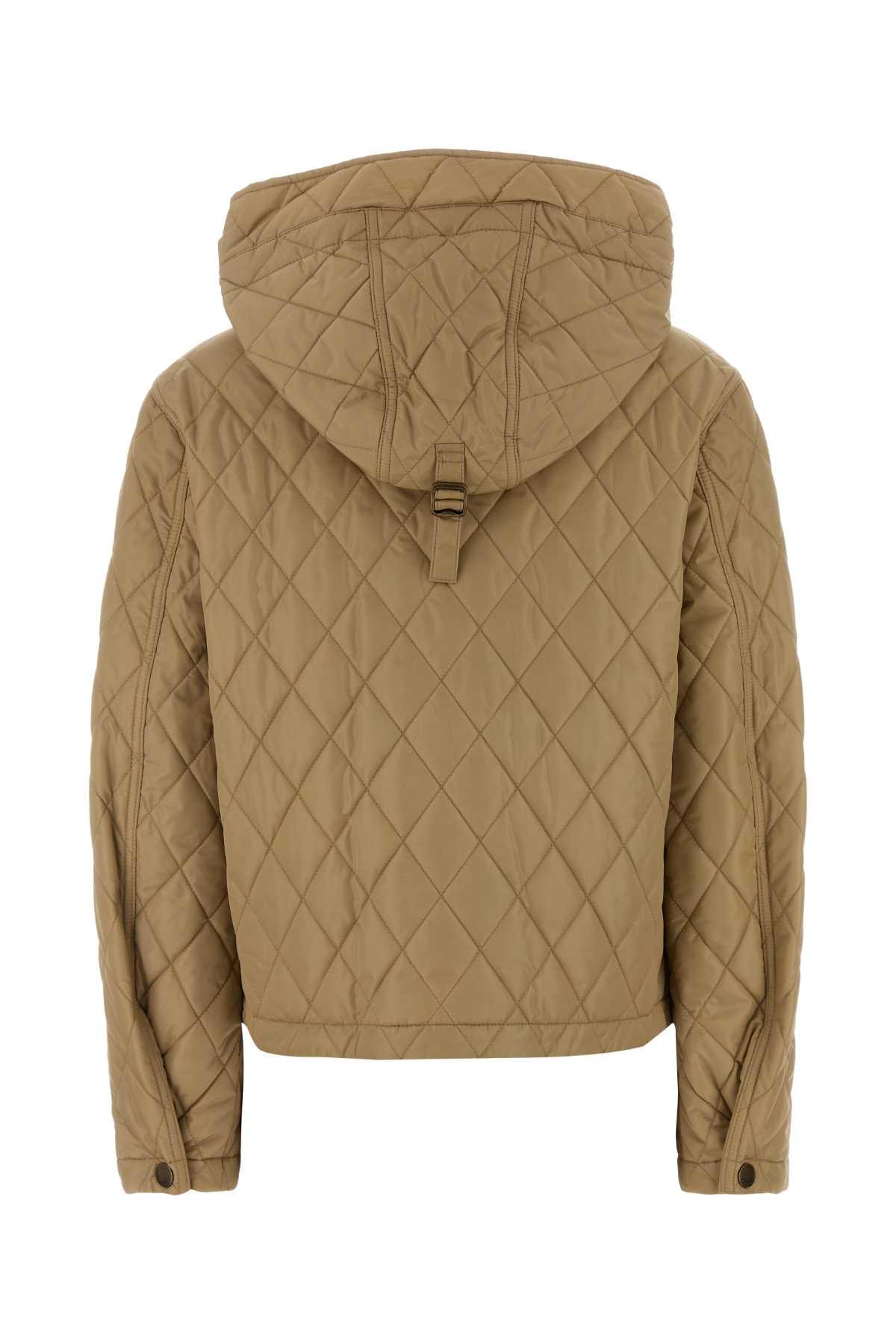 Burberry Women Beige Nylon Jacket