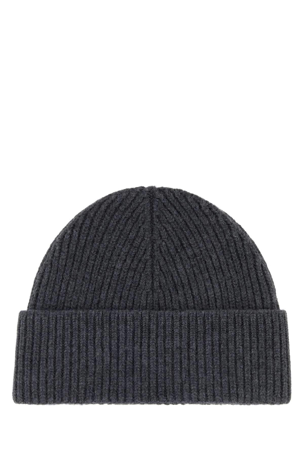 Ami Men Graphite Wool Beanie Hat