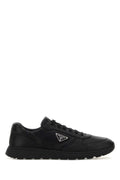 Prada Men Black Leather Prax 2.0 Sneakers