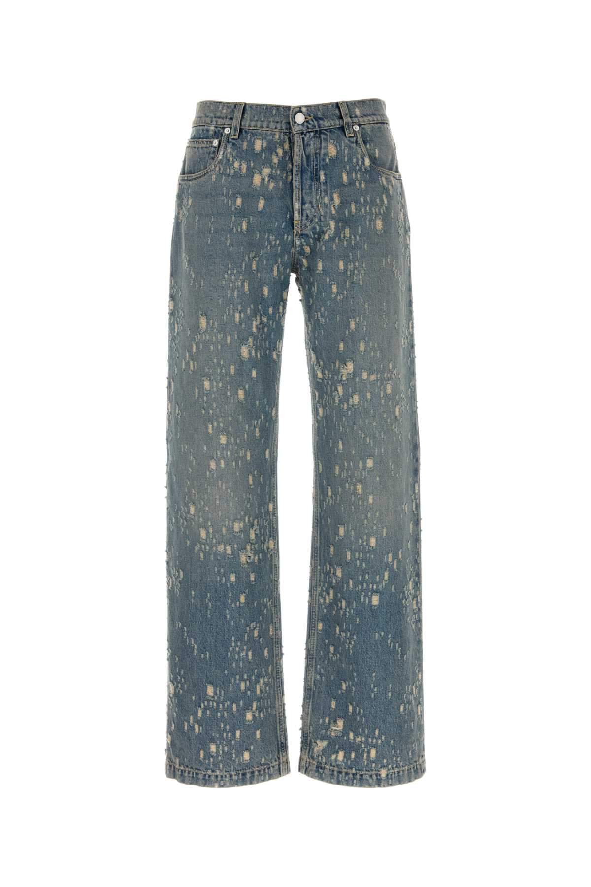 Alexander Mcqueen Men Denim Jeans