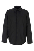 Gucci Men Black Gg Faille Shirt
