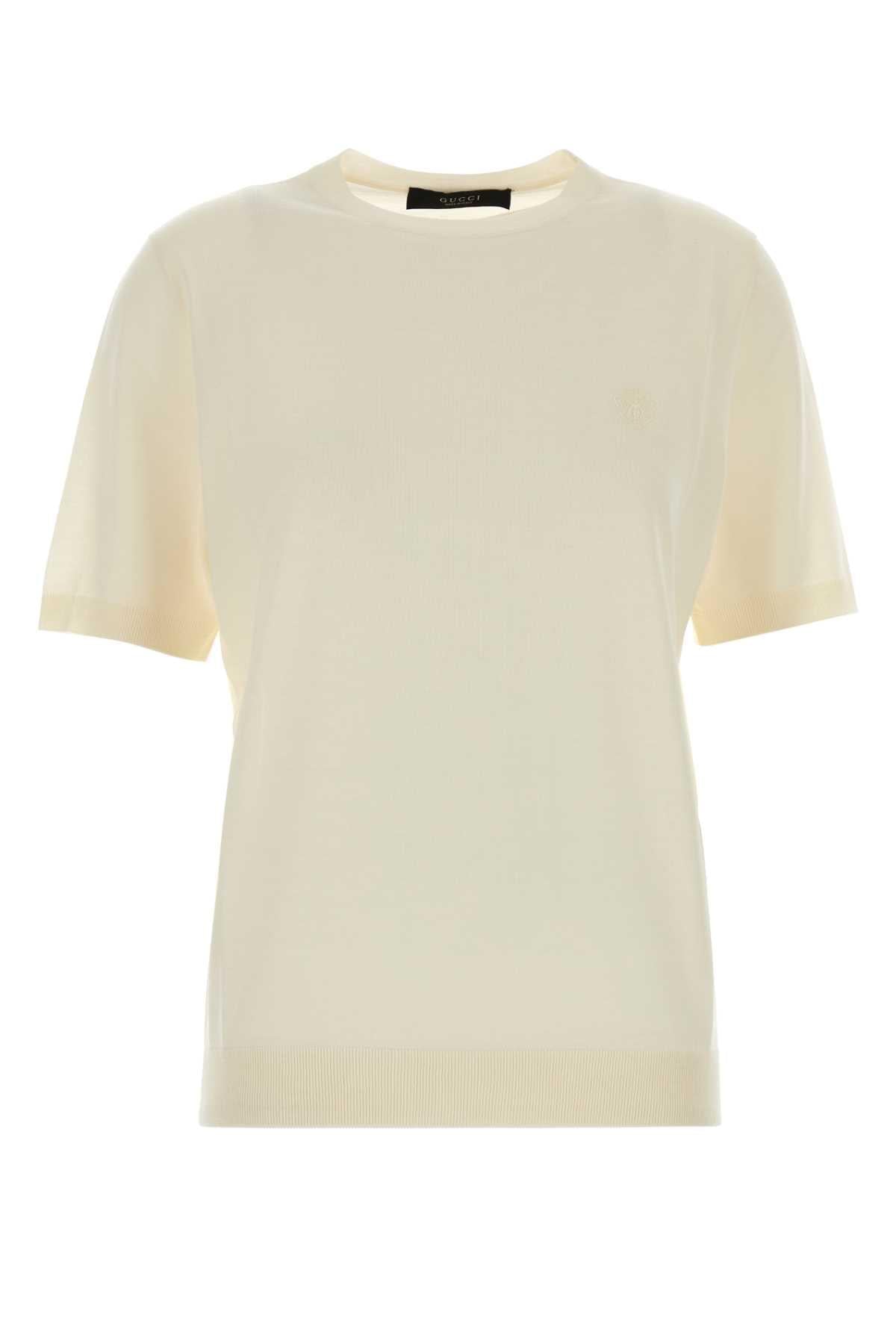 Gucci Women Ivory Wool Sweater