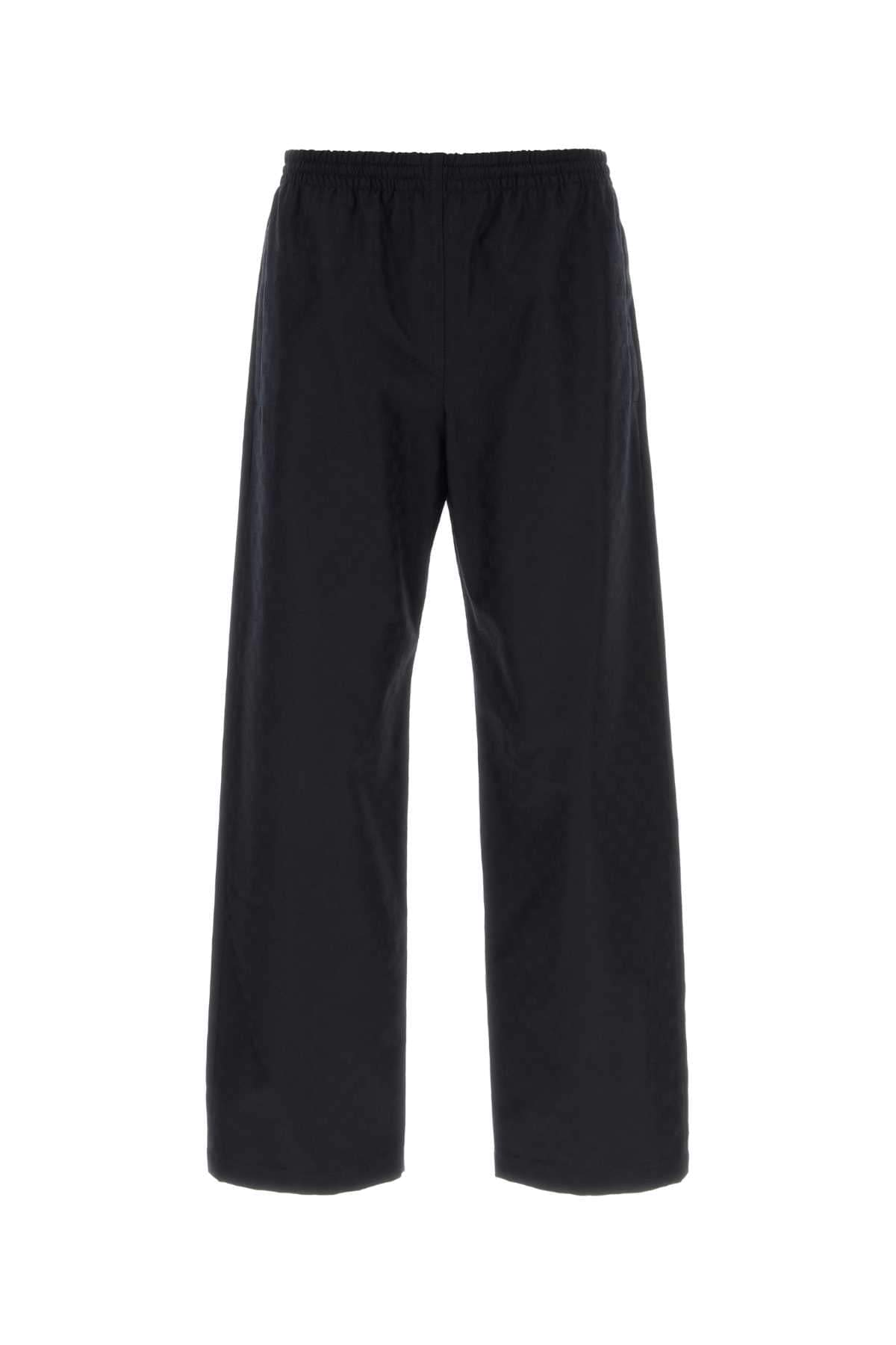 Gucci Men Dark Blue Gg Cotton Pant