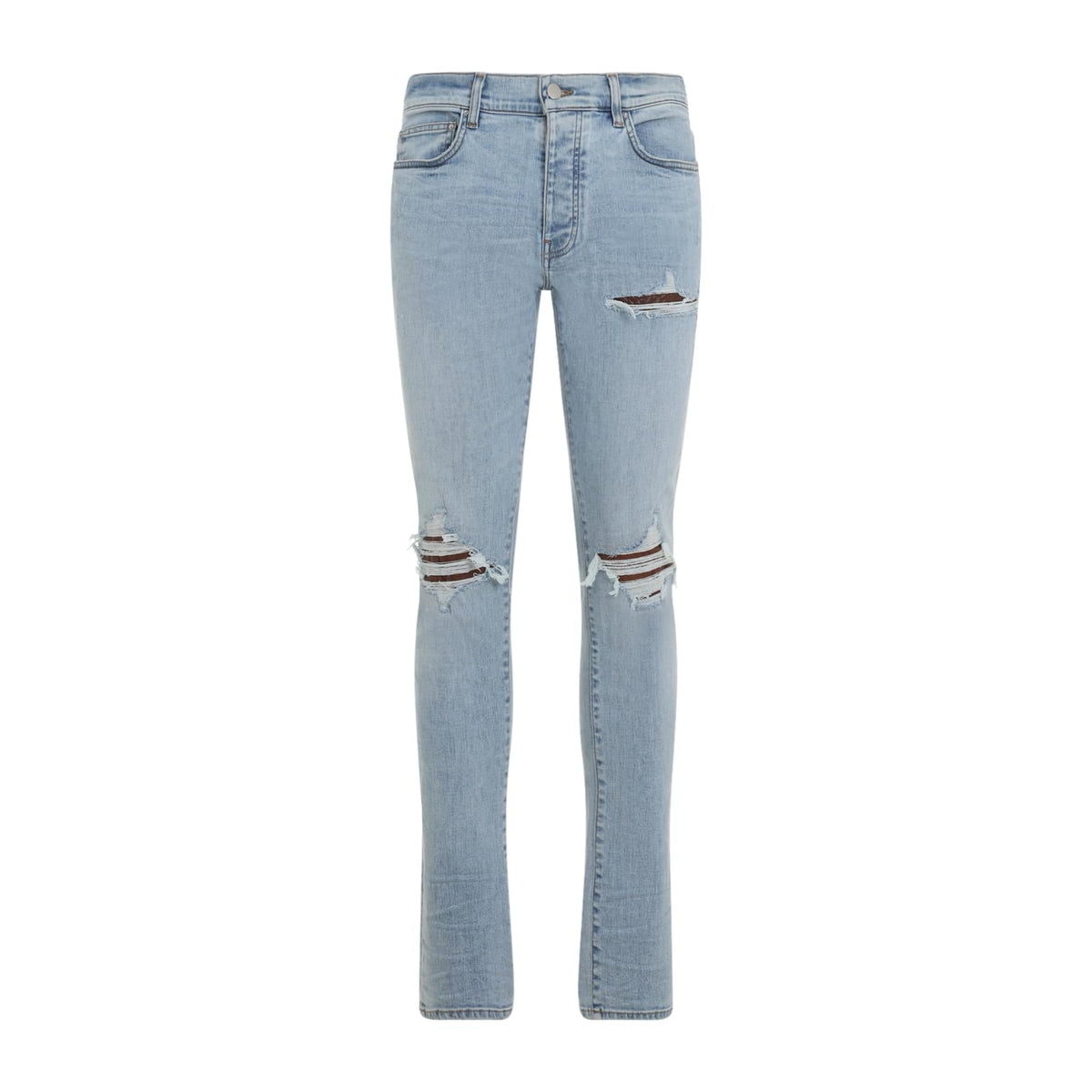 Amiri Crochet Leather Mx1 Jeans Men