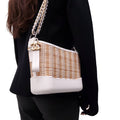 CHANEL WICKER GABRIELLE BAG