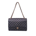 CHANEL MAXI CLASSIC CAVIAR DOUBLE FLAP