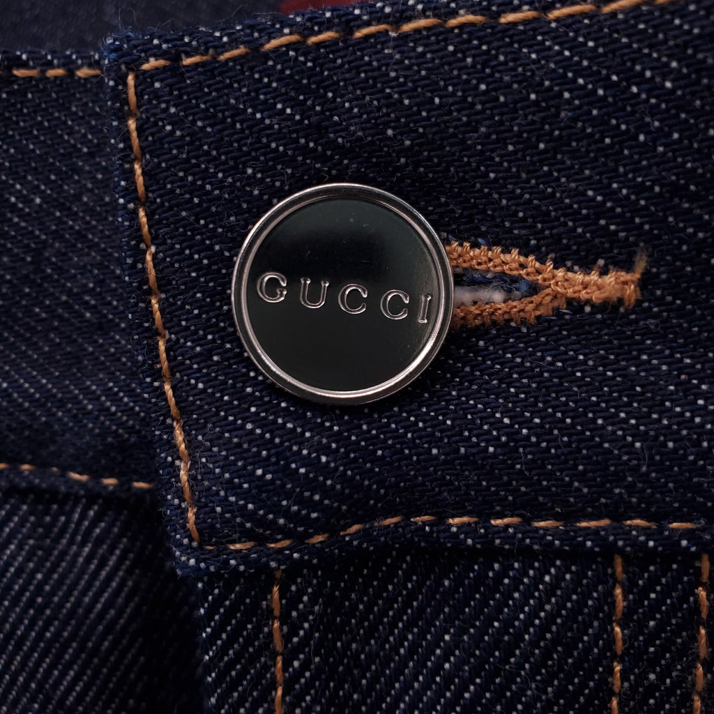 GUCCI BOYFRIEND DENIM JEANS - SIZE 25