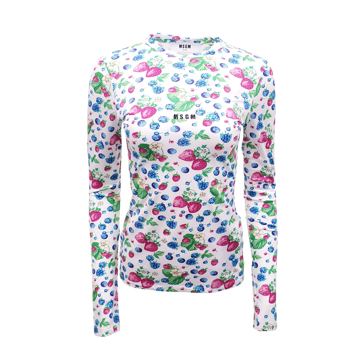 MSGM LOGO FRUIT TOP - SIZE 44