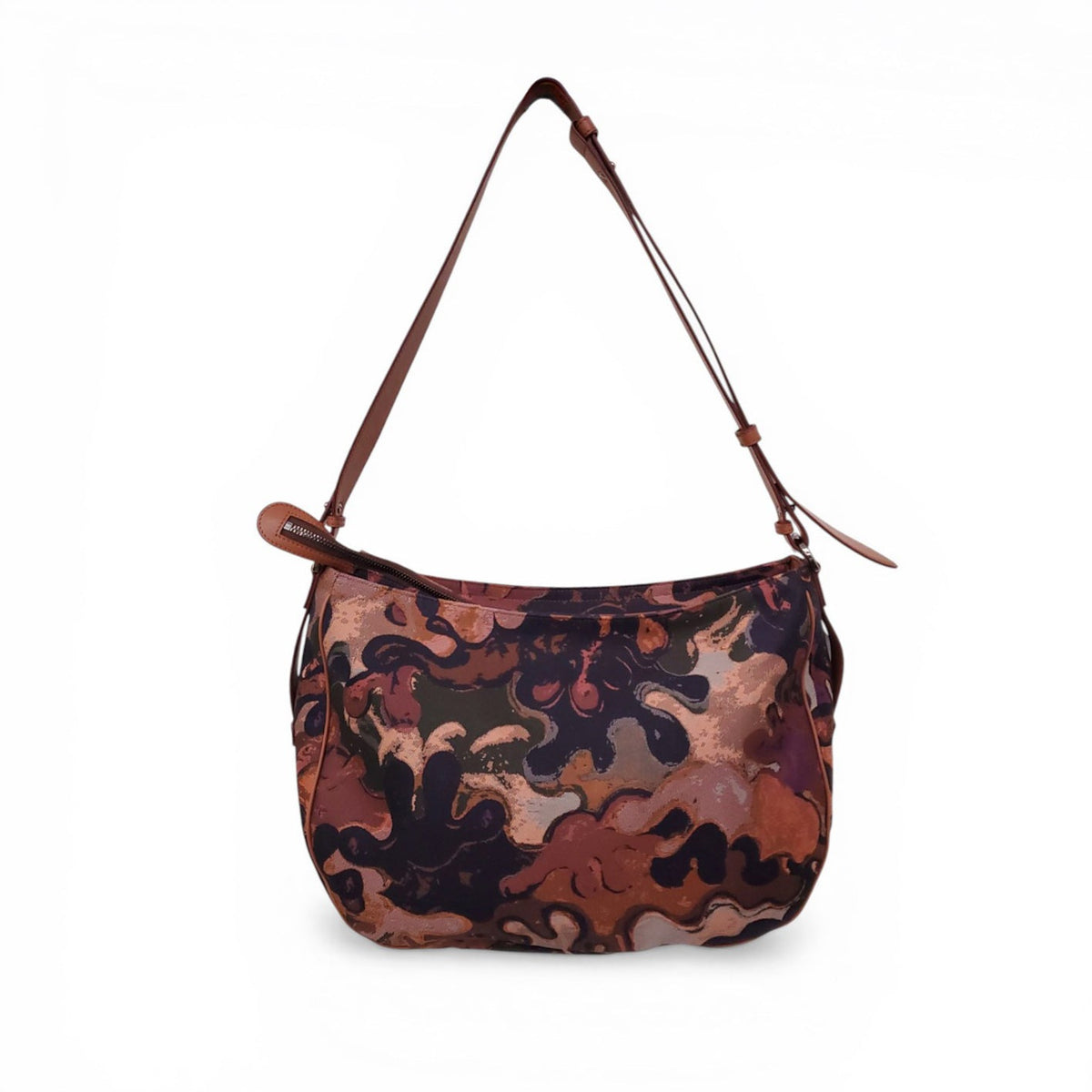 CHRISTIAN DIOR X PETER DOIG SOFT SADDLE BAG