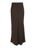 Brunello Cucinelli Women Brown Skirt With Pull-On Design And Two Side Slits In Viscose Blend Women