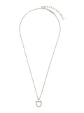 Ferragamo Women Silver-Colored Necklace With Gancini Pendant In Brass For Women