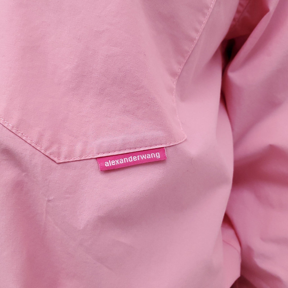 ALEXANDERWANG.T PINK LOGO SHORTS SET - SIZE XS
