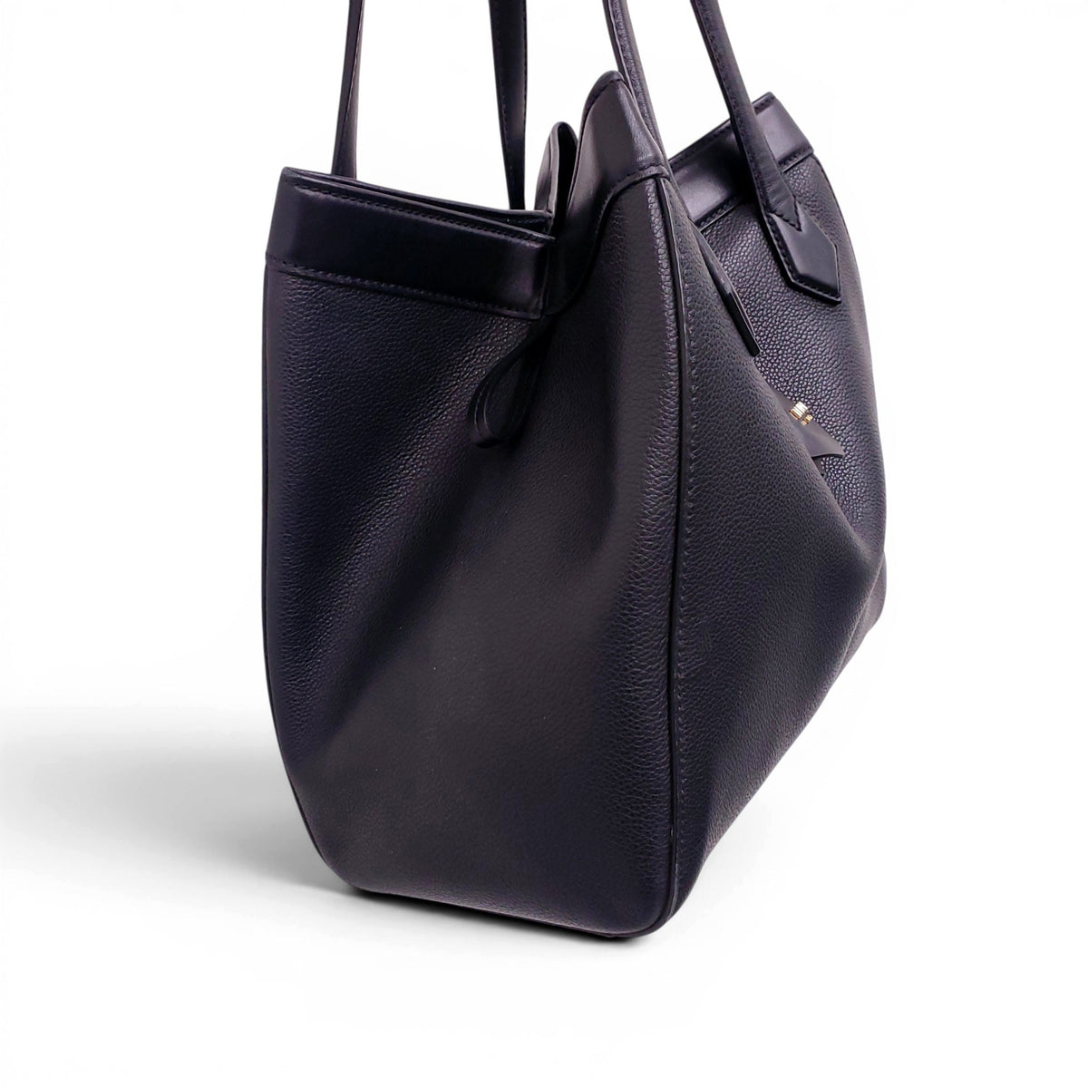 FENDI LARGE BLACK ORIGAMI SHOULDER BAG