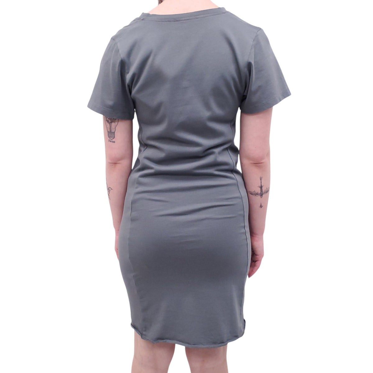 VIVIENNE WESTWOOD ORBIT LOGO T-SHIRT DRESS - SIZE S