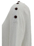 Brunello Cucinelli Women Openwork Sweater With Shoulder Buttons