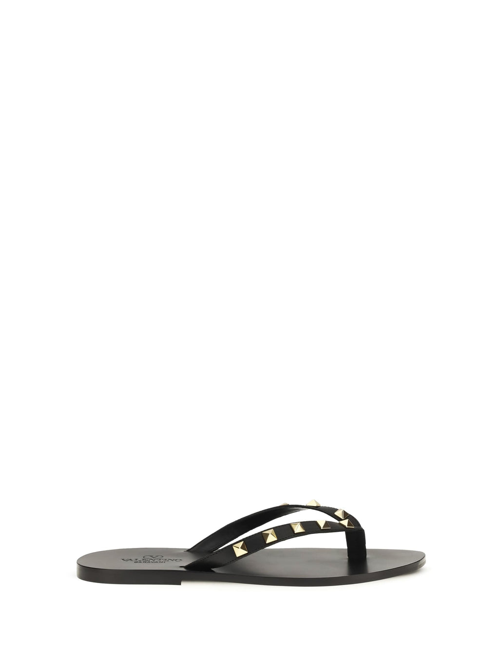 Valentino Garavani Men Rockstud Thong Sandals