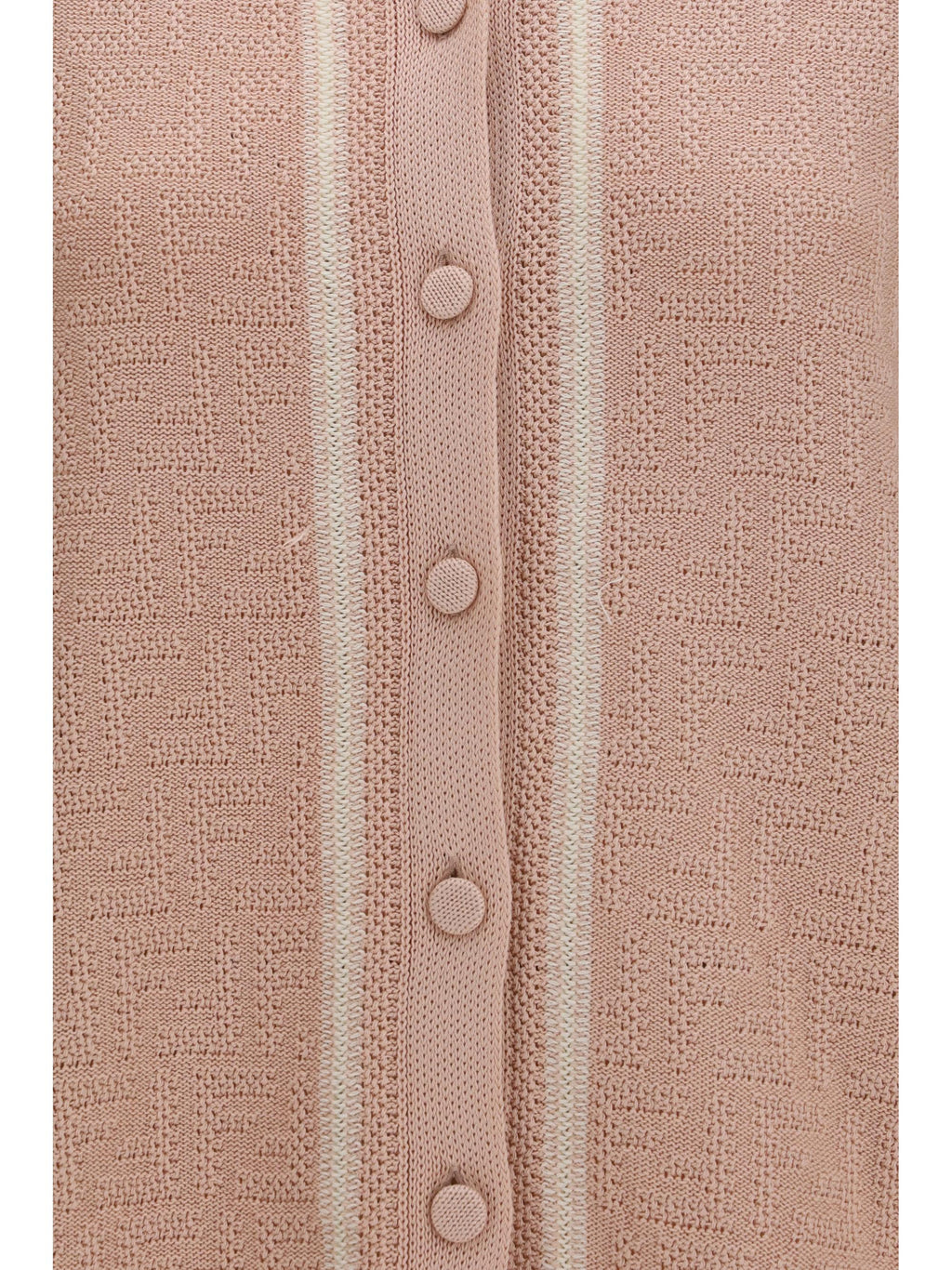 Fendi Women Ff All-Over Crochet Shirt
