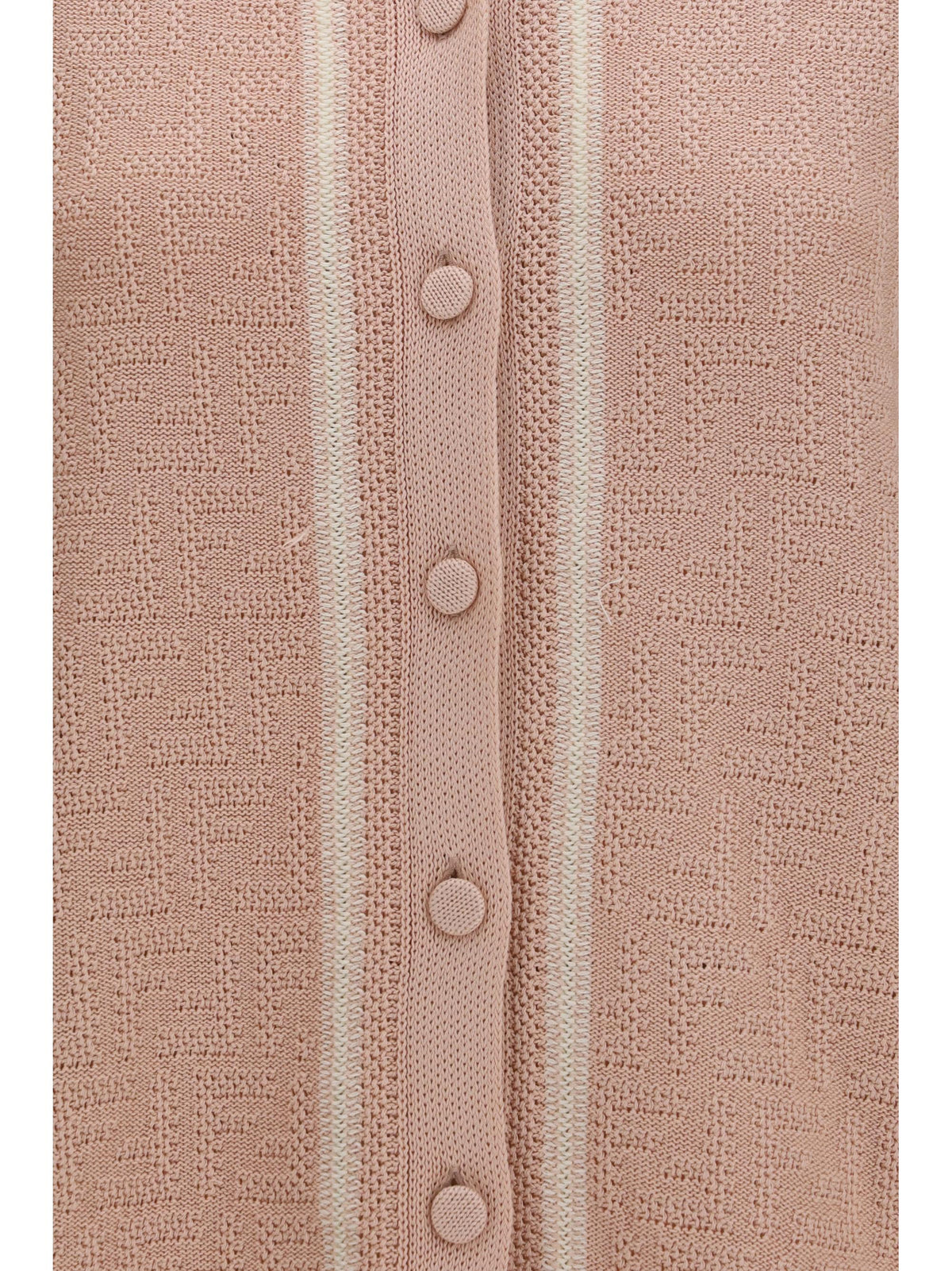 Fendi Women Ff All-Over Crochet Shirt