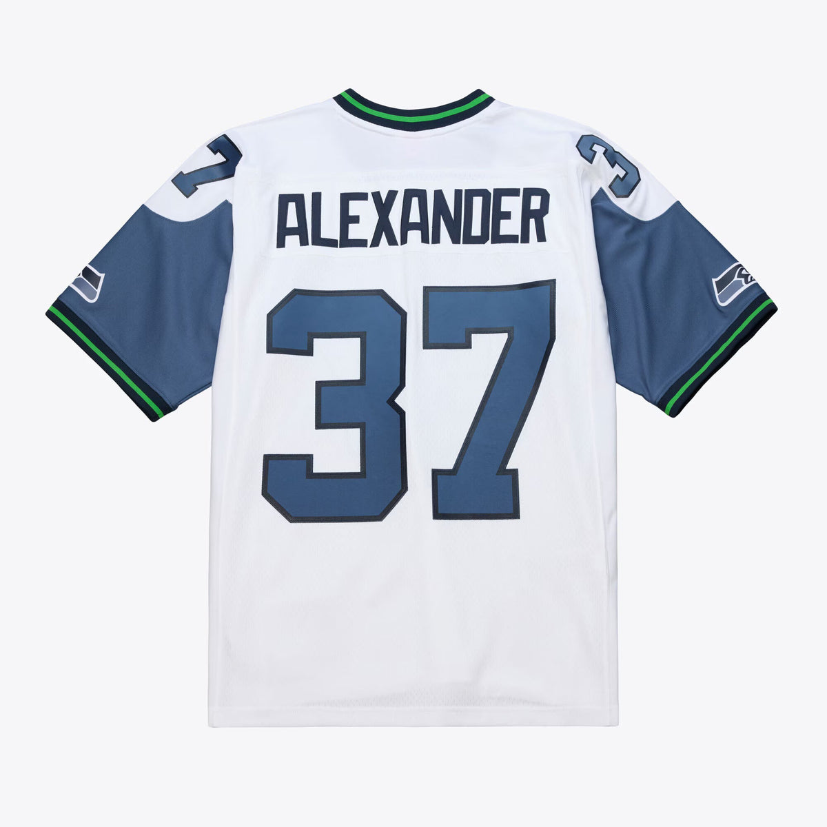 Seattle Seahawks Shaun Alexander Mitchell & Ness White 2005 Legacy Throwback Replica Jersey