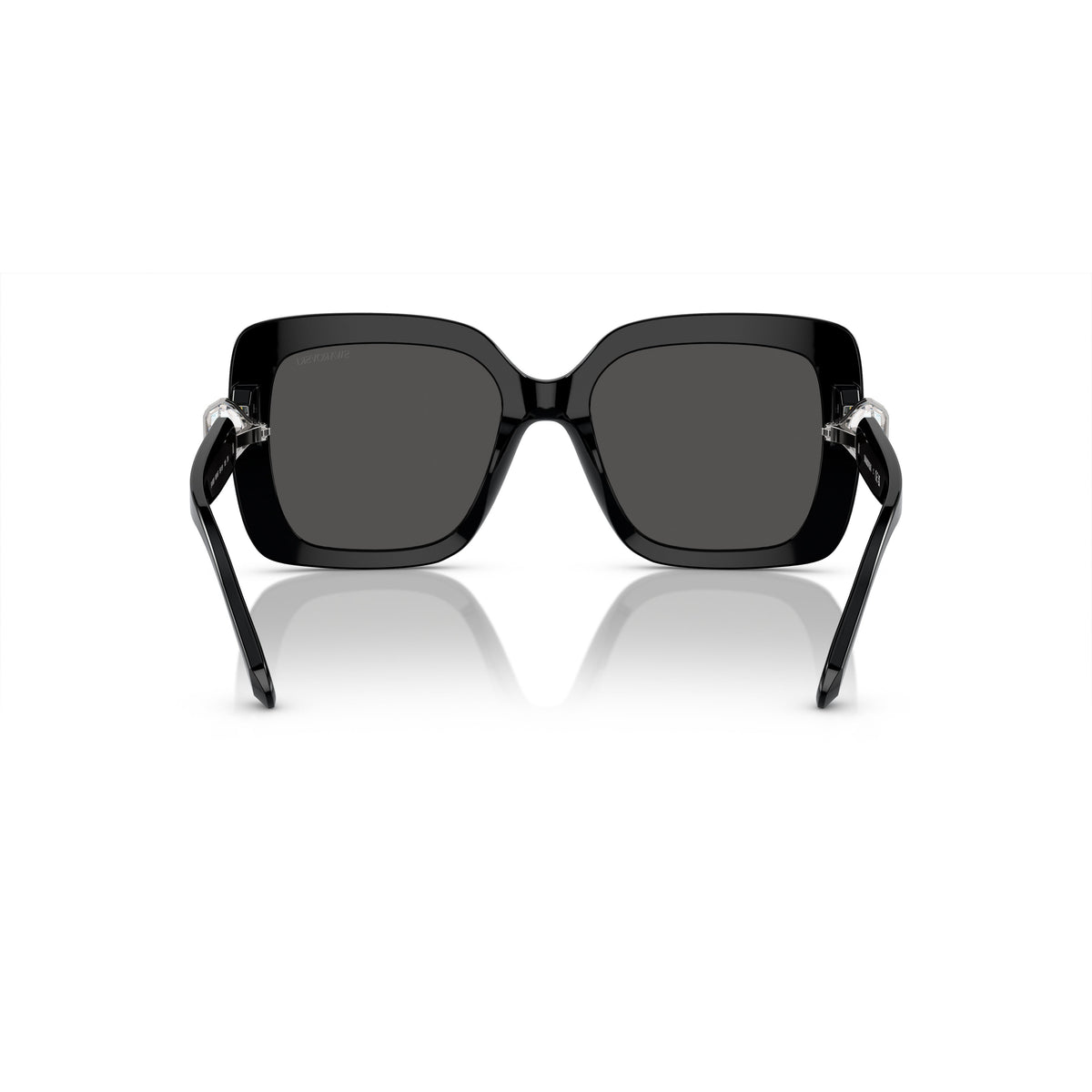 0Sk6001 Oversized Square Frame Sunglasses with Crystal Embellishment