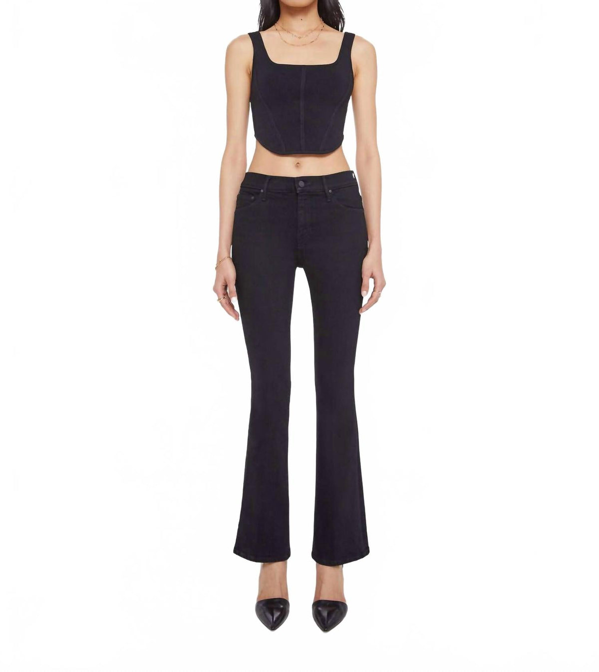 Weekender Flare Jeans In Nighty Night