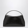 Toteme Everyday Bag In Dark Brown Crocodile-Embossed Leather Women
