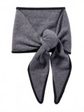 Women's Chelsea Scarf In Graphite Black
