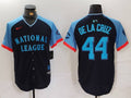 Men's National League Elly De La Cruz #44 Navy 2024 MLB All-Star Game Limited Player jersey