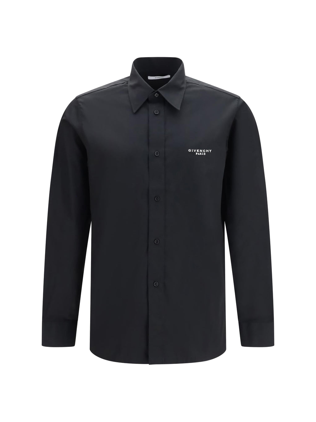 Givenchy Men Embroidered Poplin Shirt