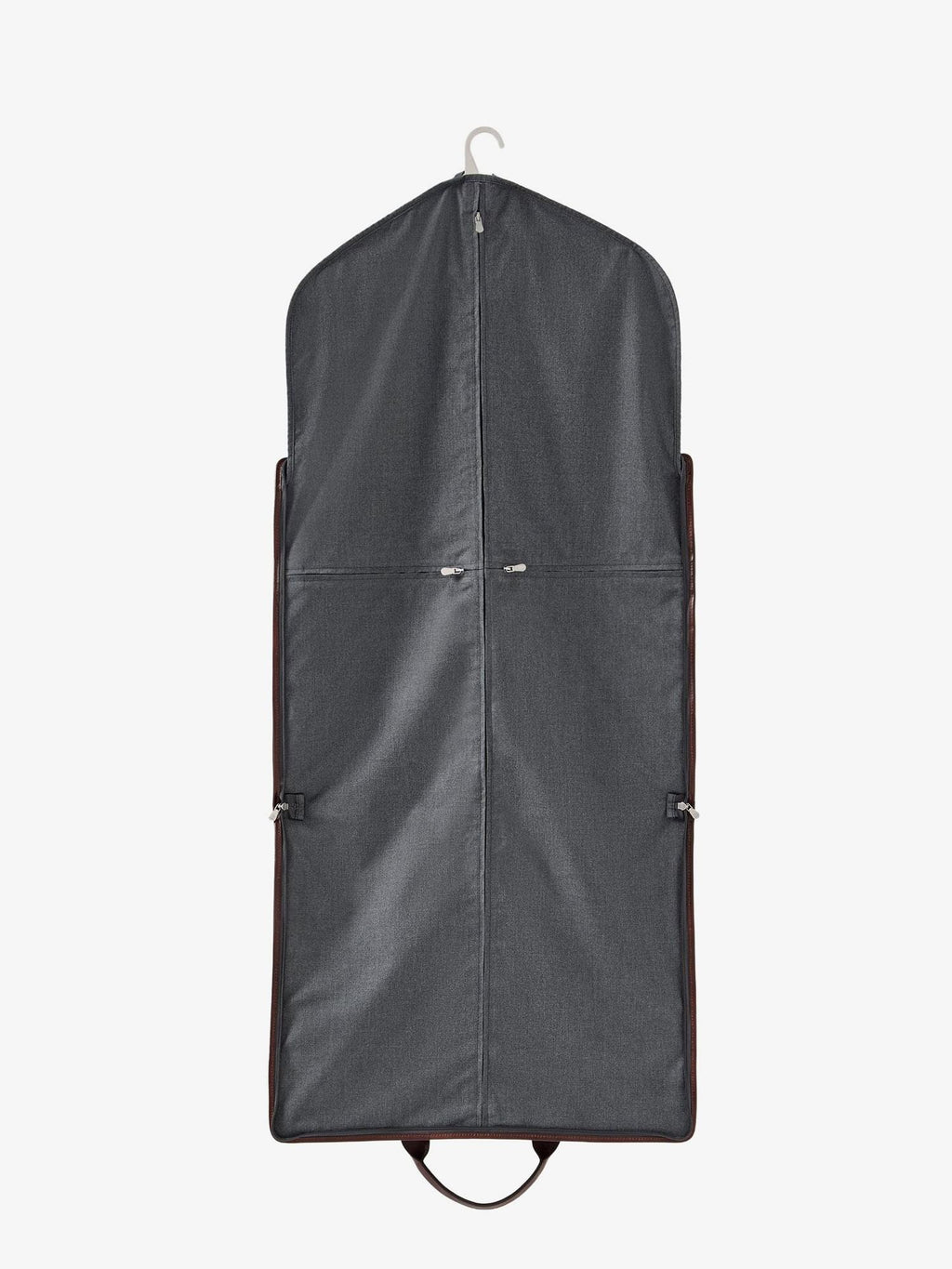 Brunello Cucinelli Men Technical Fabric And Leather Garment Bag